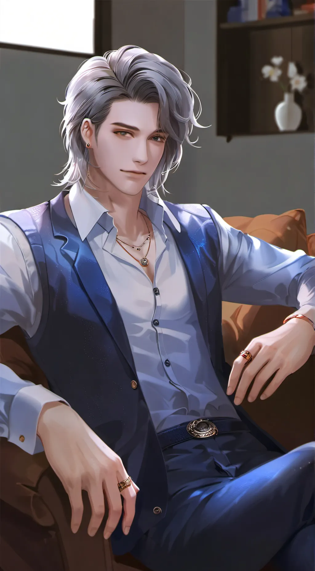 ai character: Clinton background