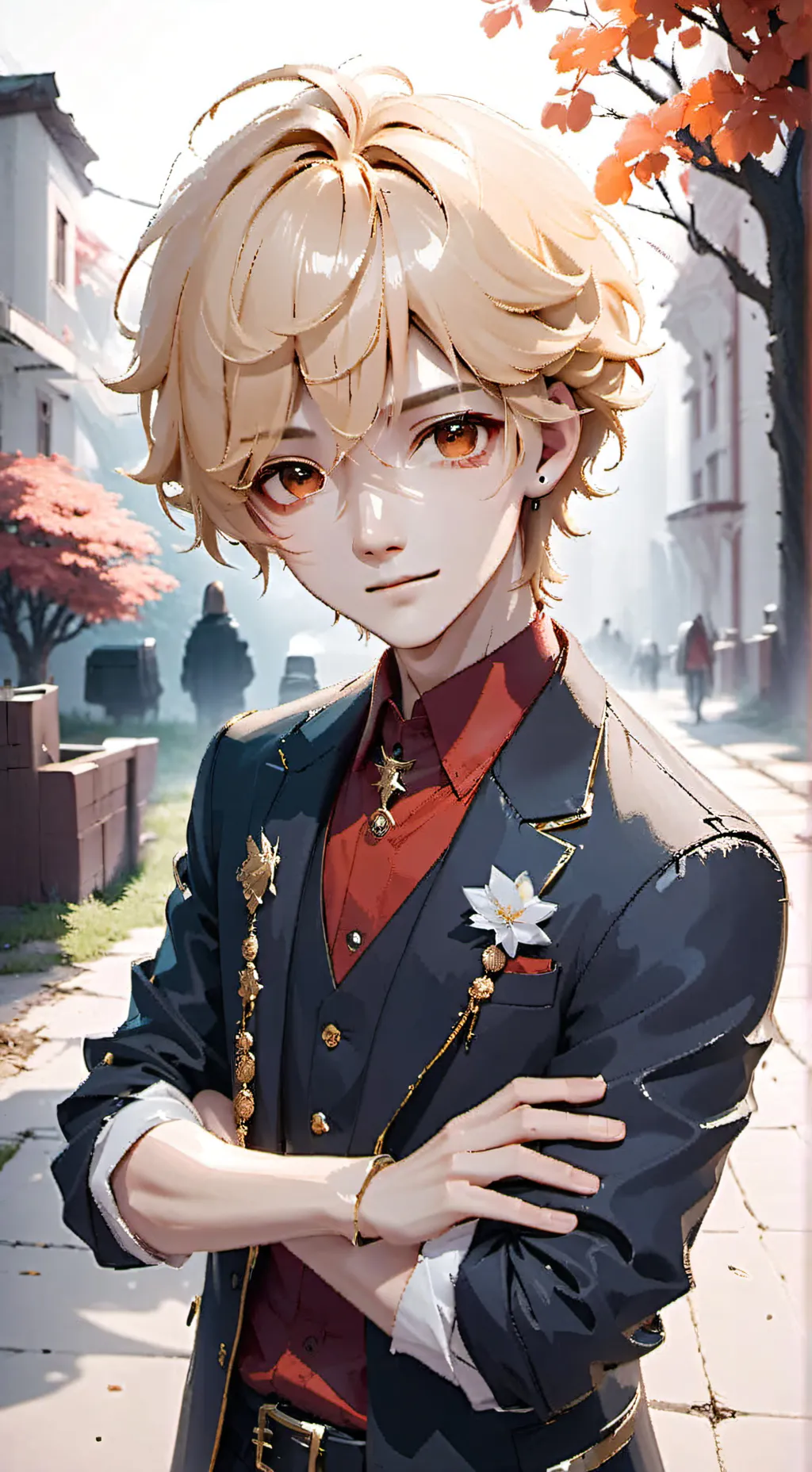 ai character: David background