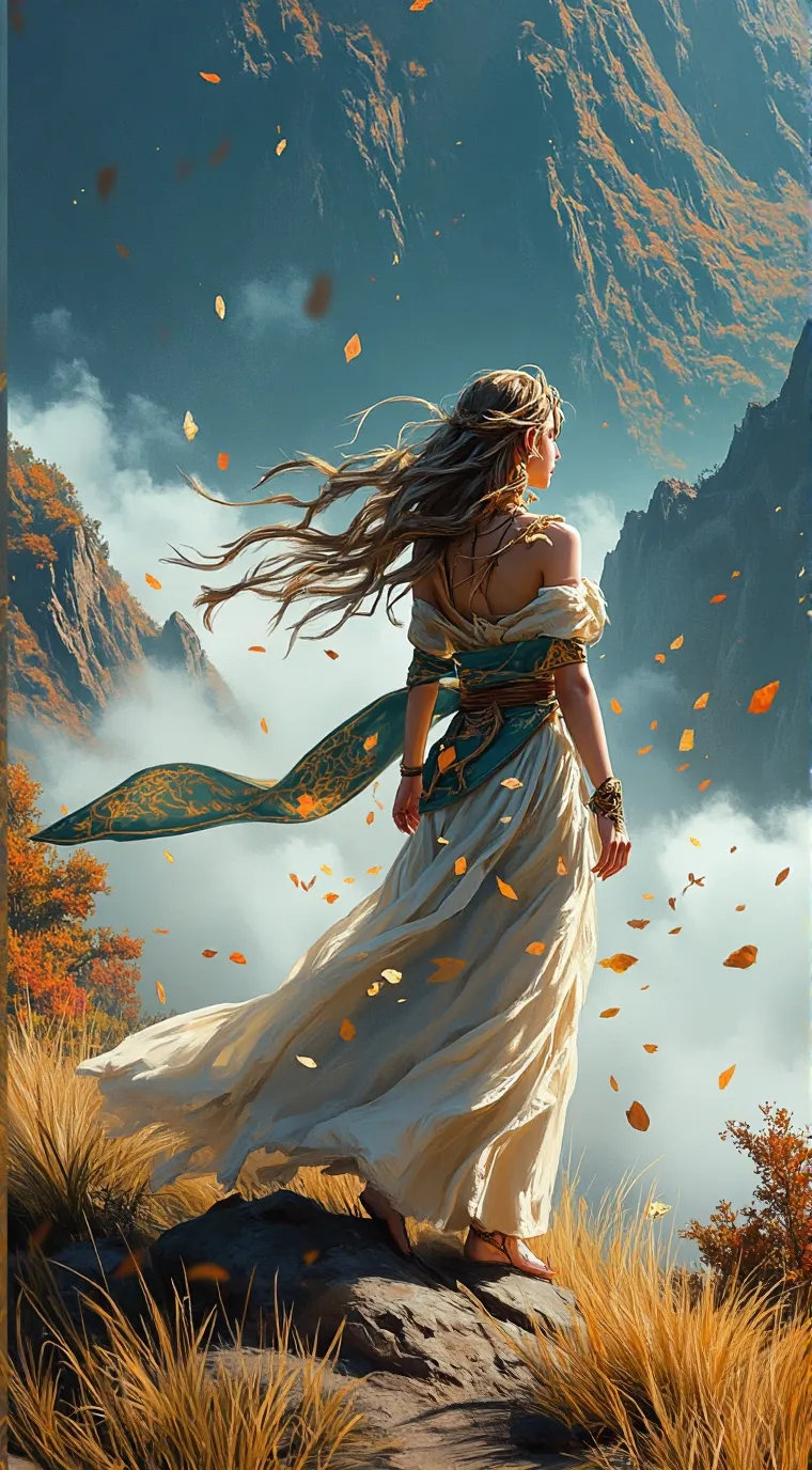 ai character: silver  background