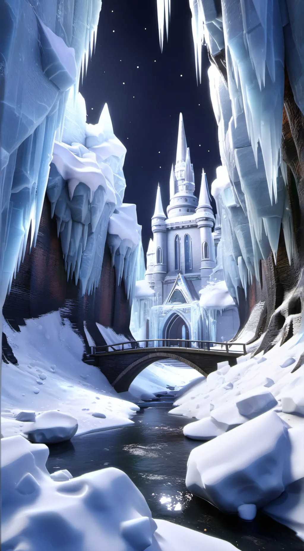 ai character: iceten background