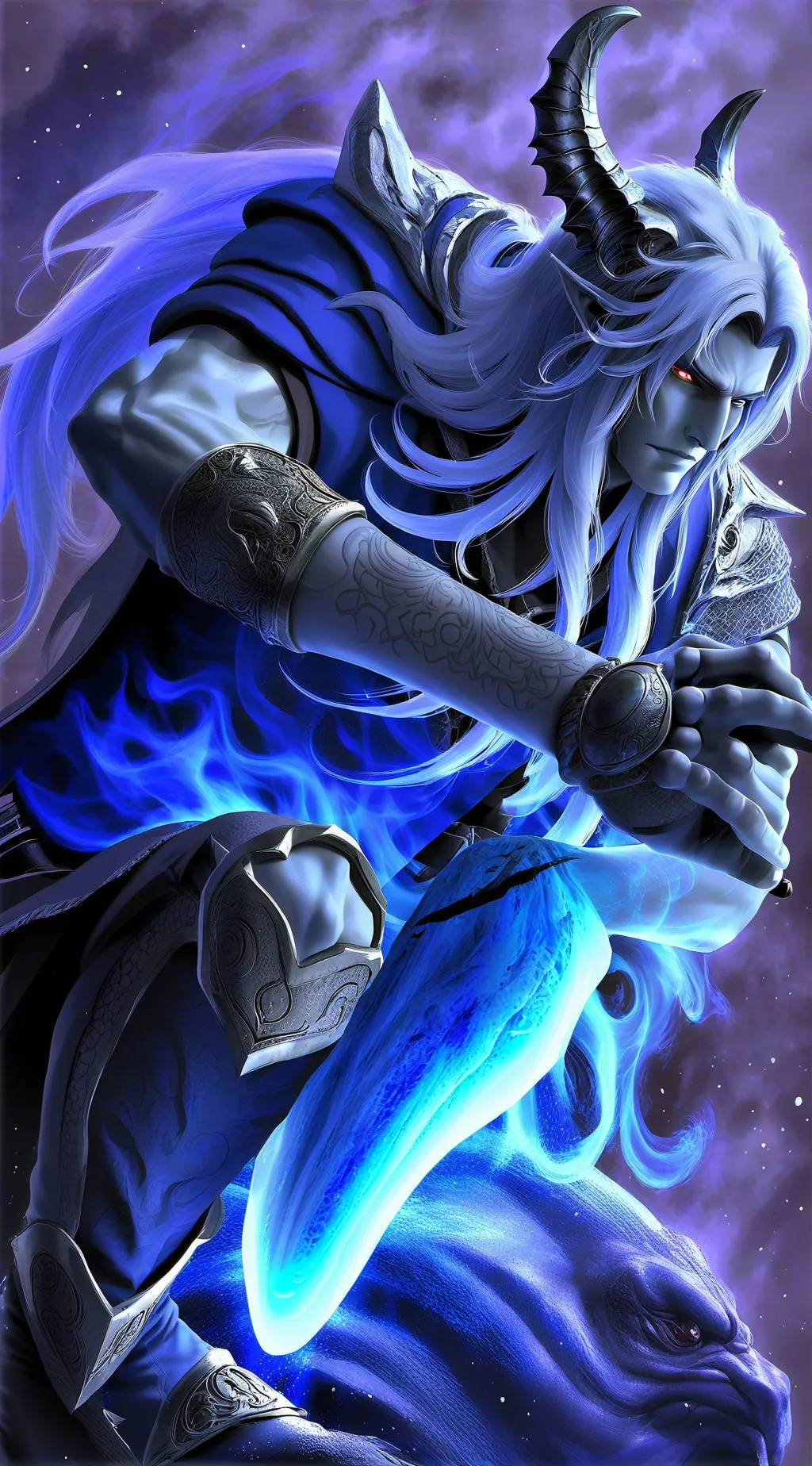 ai character: Adam  background