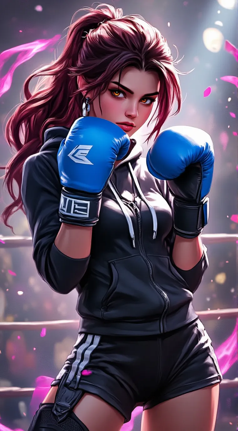ai character: Big Sister 🥊 background