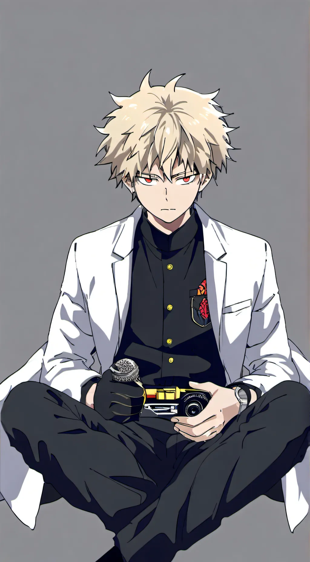 ai character: bakugo  background