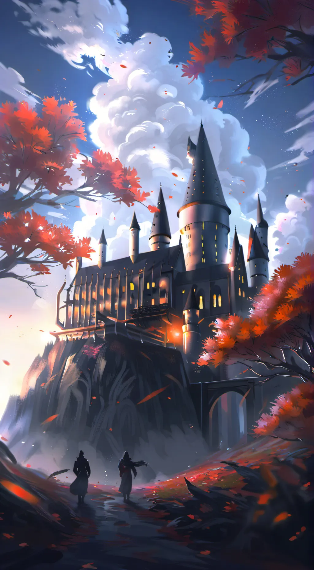 ai character: Hogwarts background