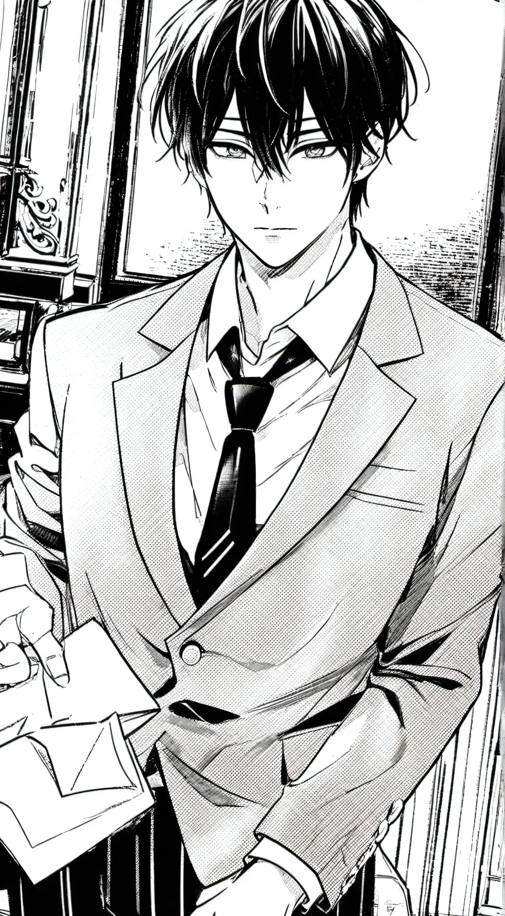 ai character: ~James Wood~ background