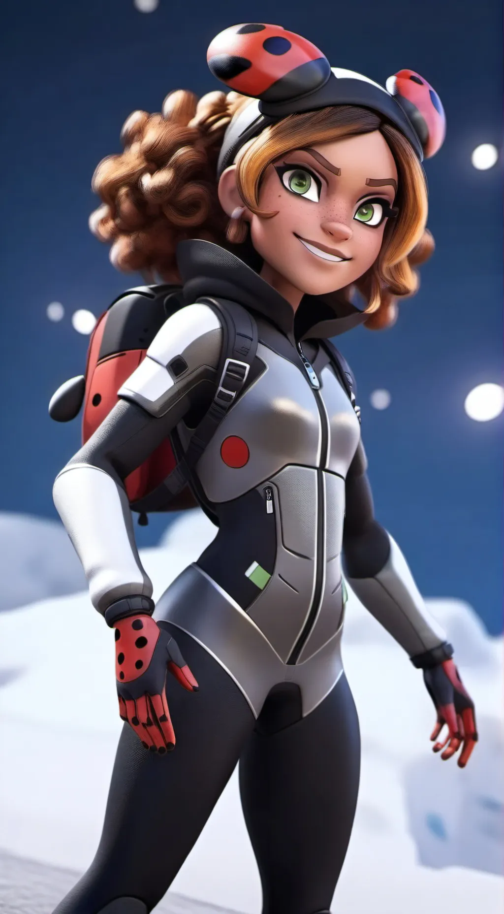 ai character: Marichat + Scarbel background