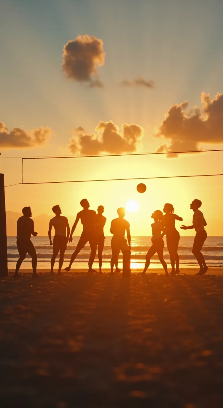 ai character: Volleyball Team background