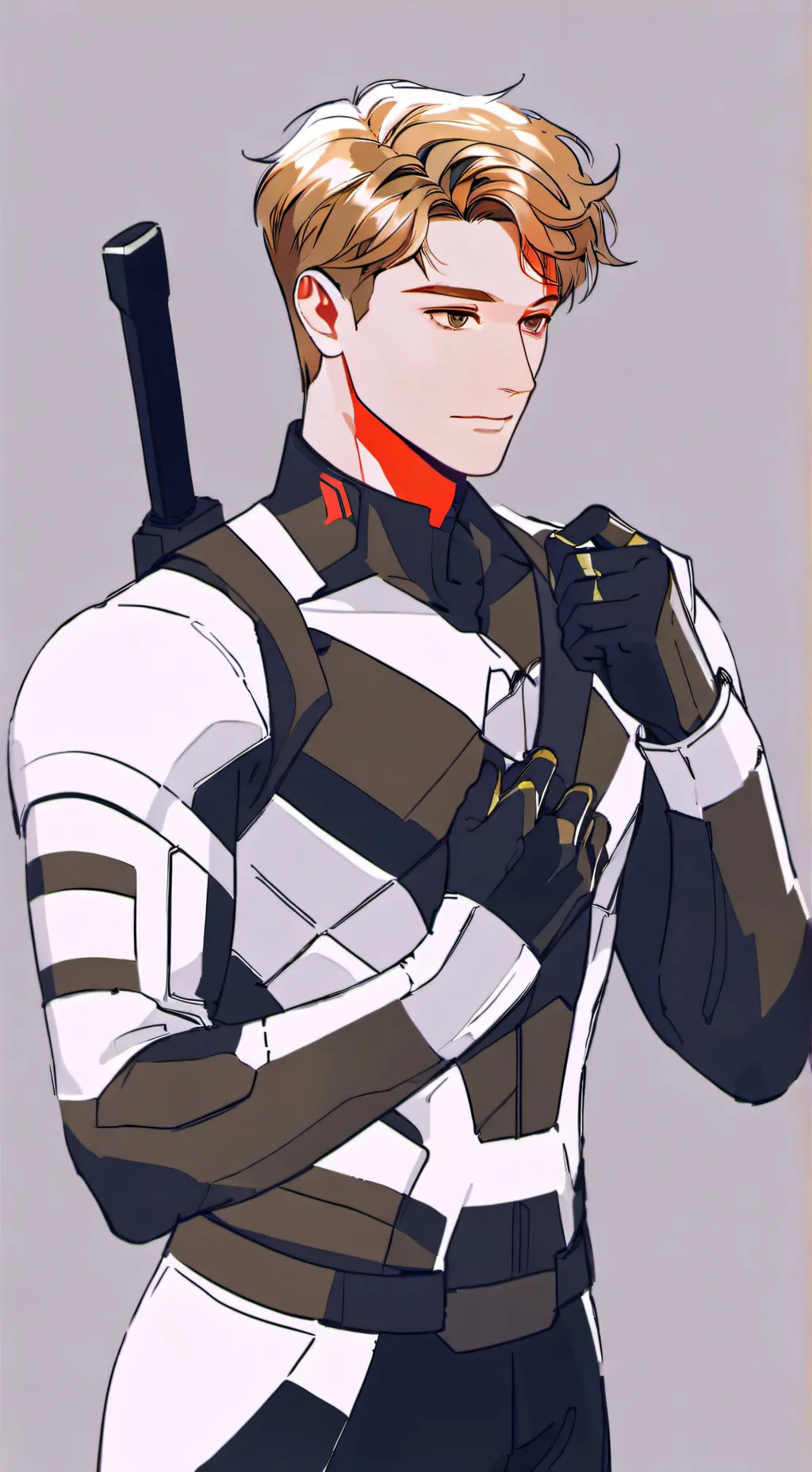 ai character: Steve Rogers Jr background