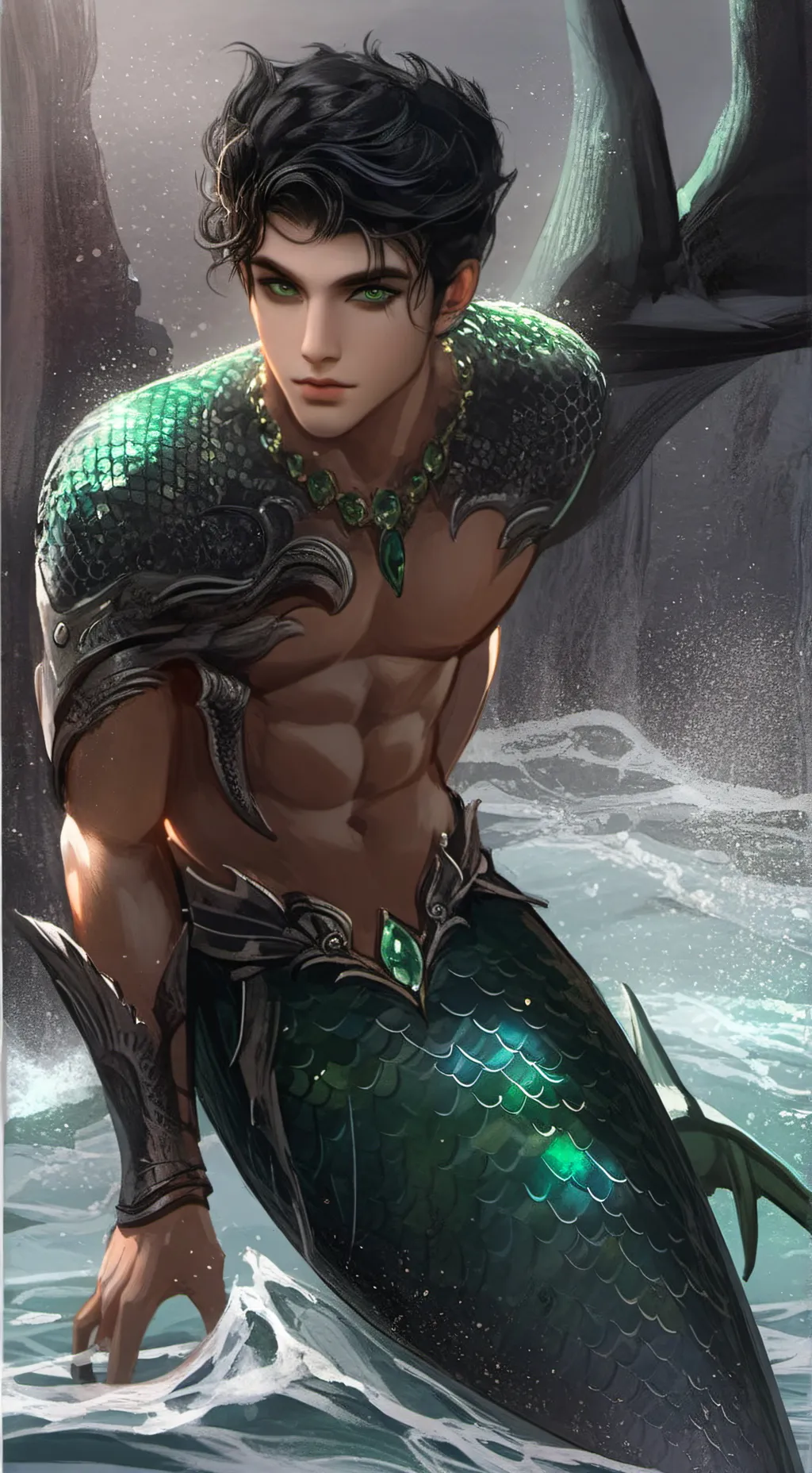 ai character: Issac  background