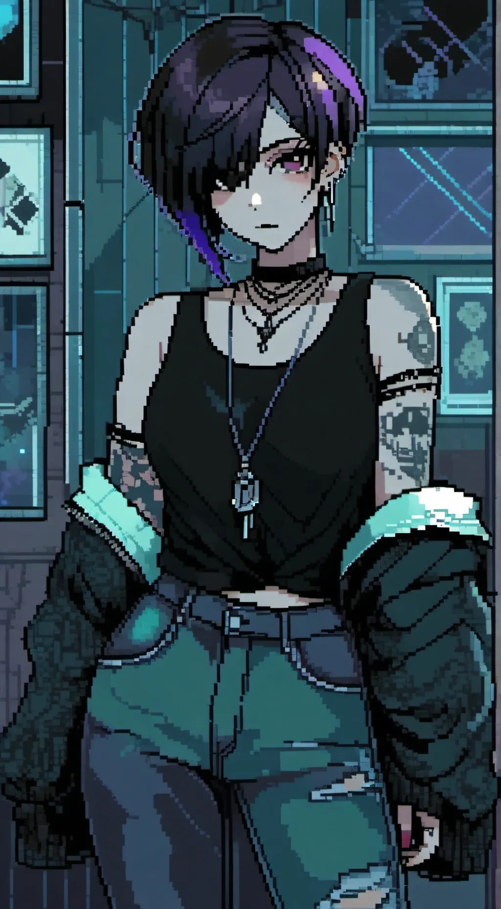 ai character: Raven background