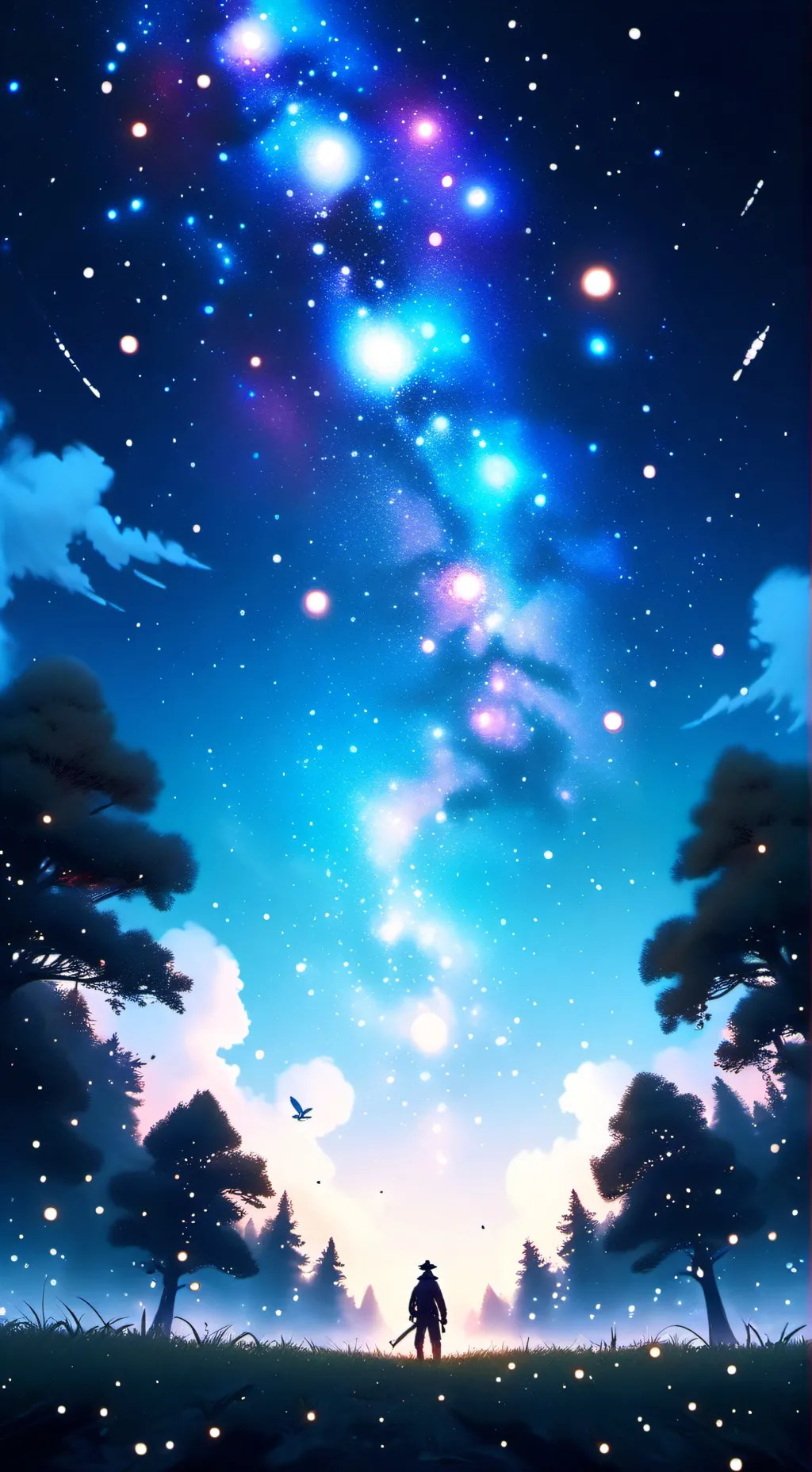 ai character: Mha fight background