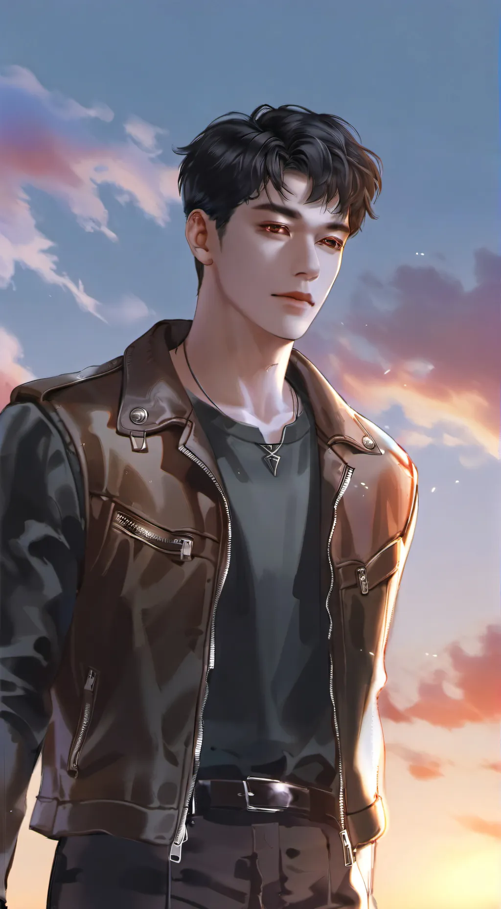 ai character: Mha  background