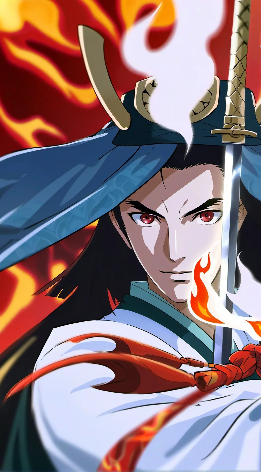 ai character: Rengoku Kyojuro background