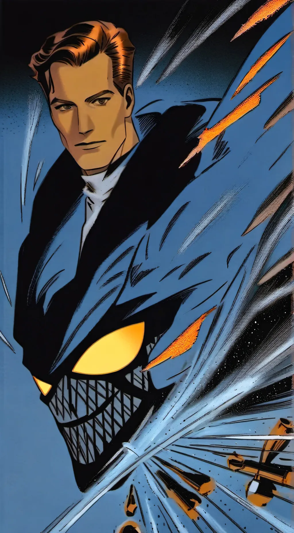 ai character: he is him background