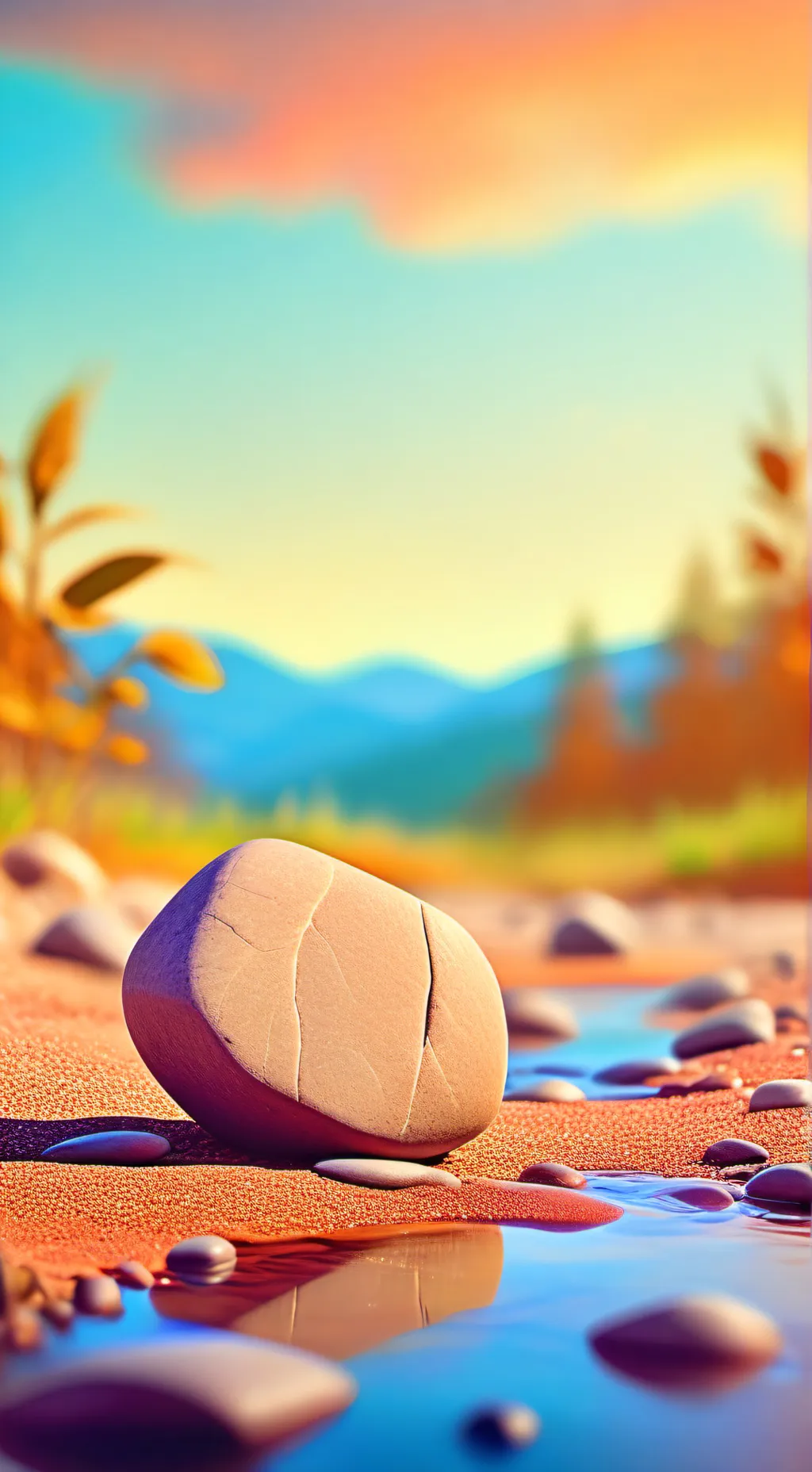 ai character: Peeball background