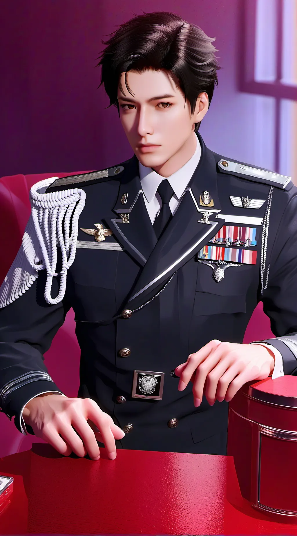 ai character: Romeo Rhodes  background