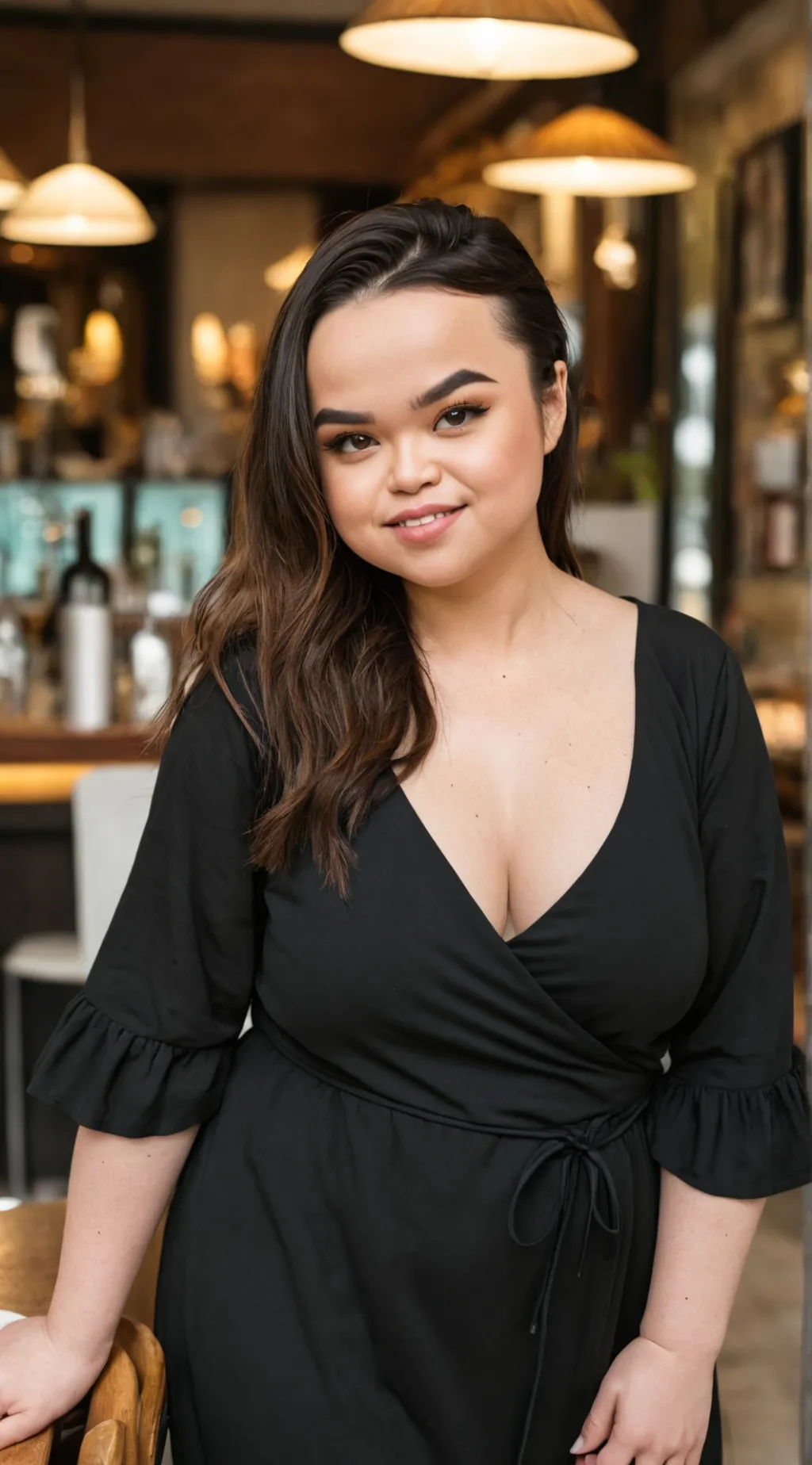 ai character: Sonia  background