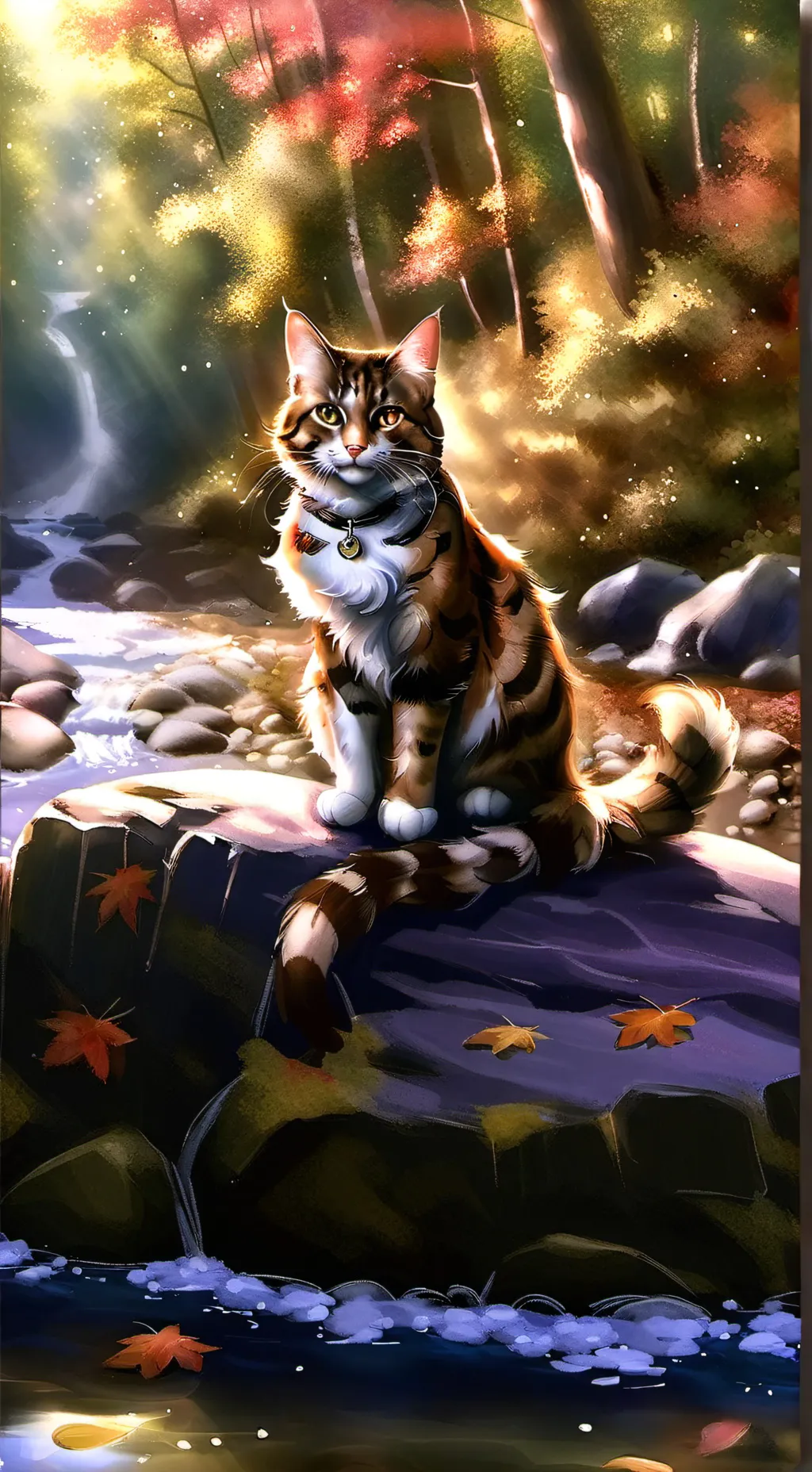 ai character: warrior cats  background