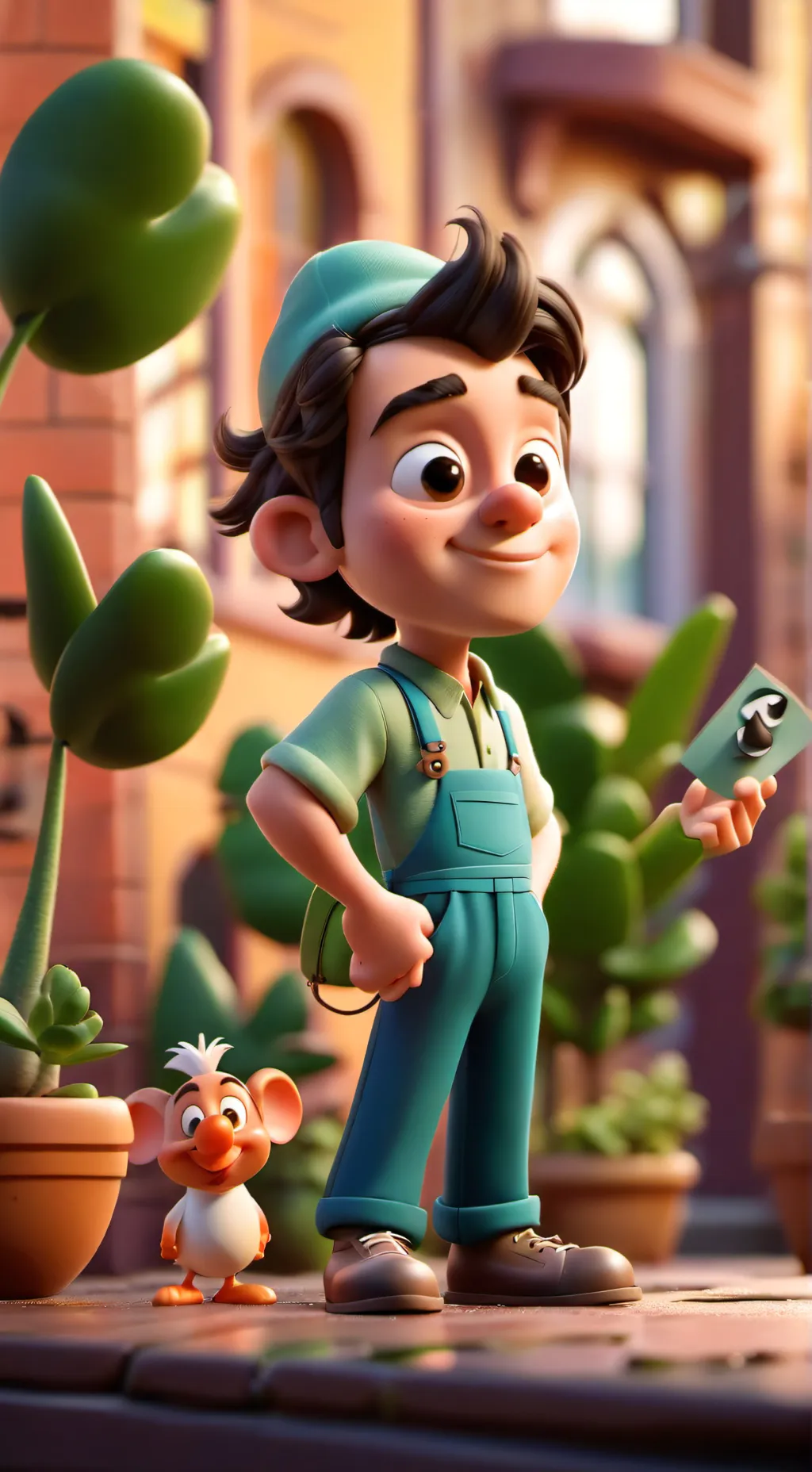 ai character: Gobo background