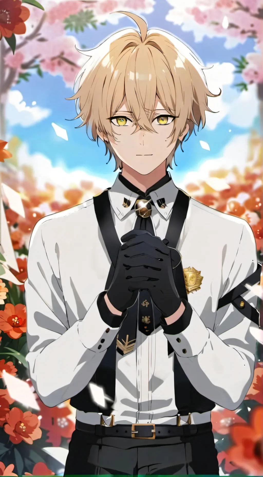 ai character: Simon background