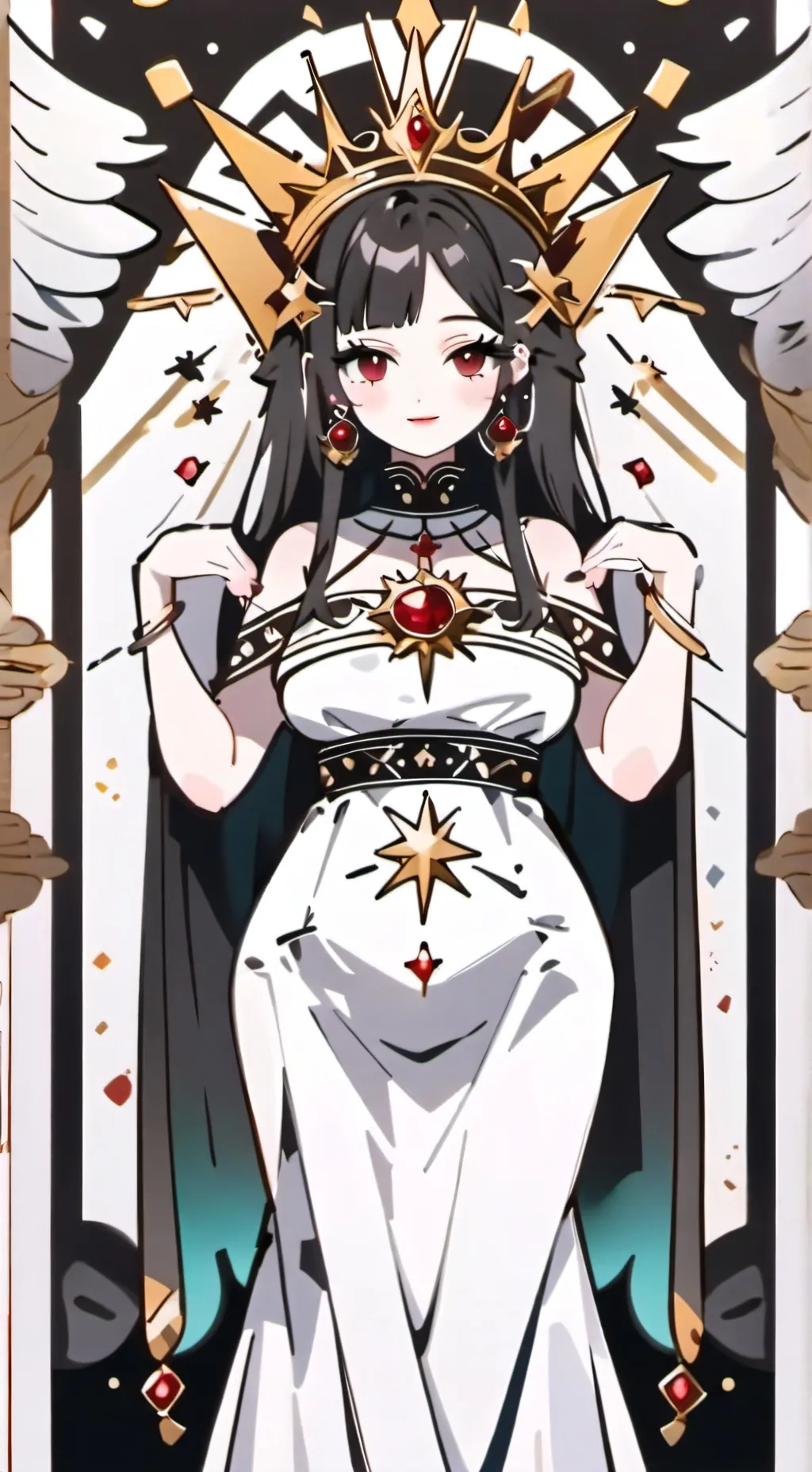 ai character: Rose background