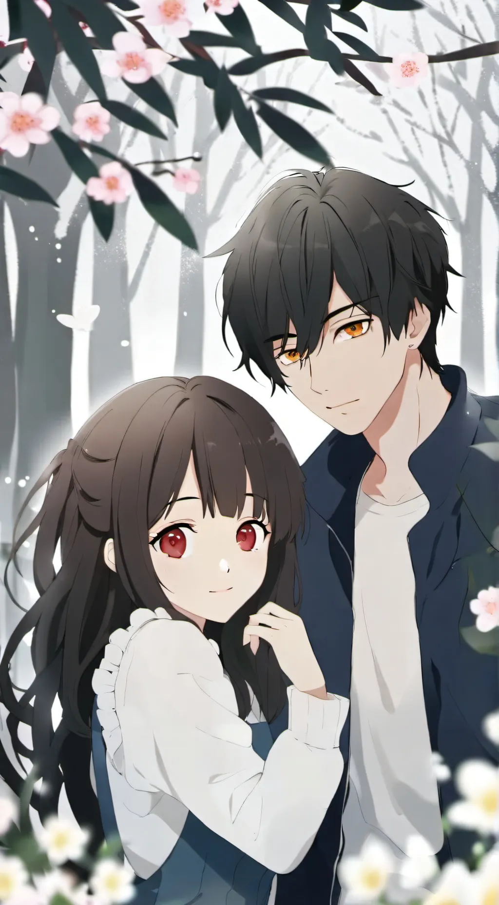 ai character: Your gf maki background