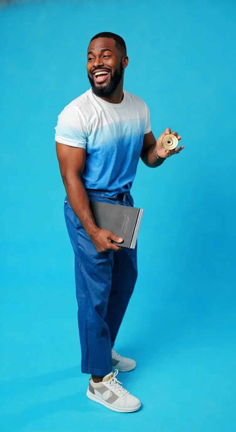 ai character: Desmond  background