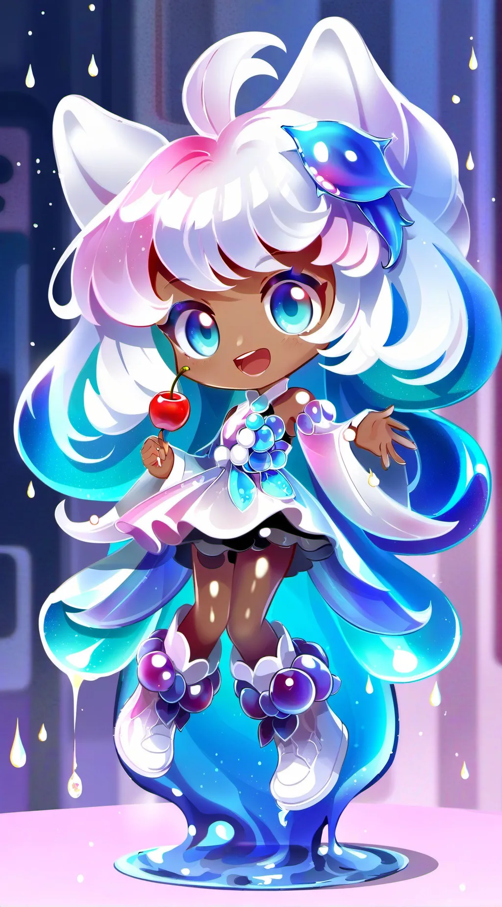 ai character: 🍨Parfait Cookie🍨 background