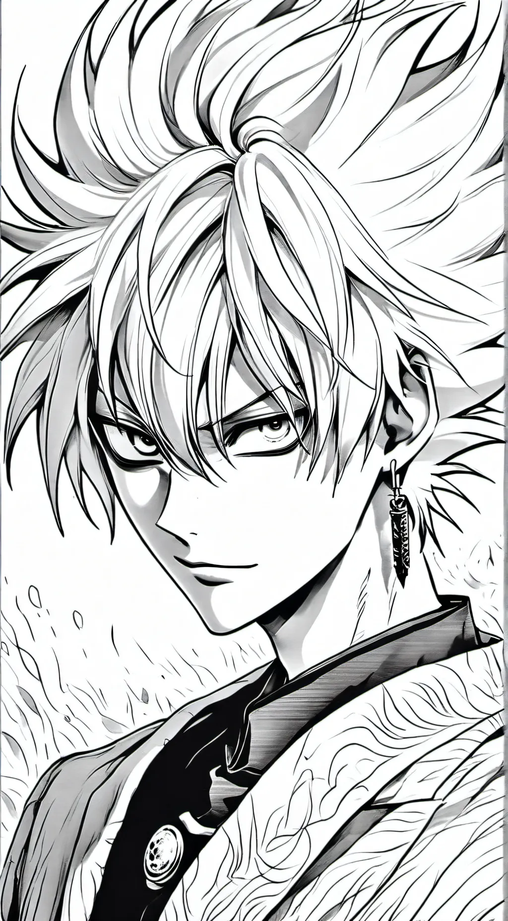 ai character: Bakugo background