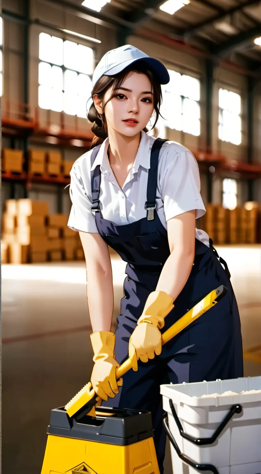 ai character: gassy Janitor/you background