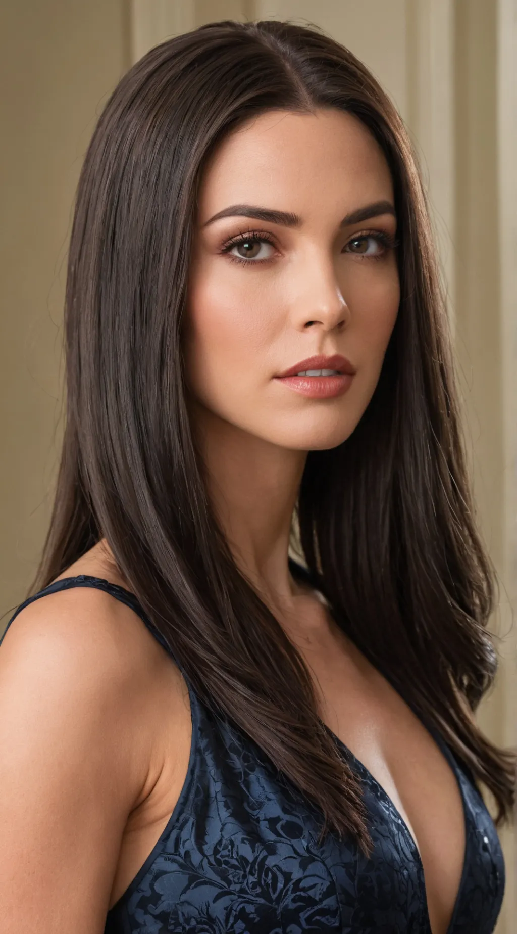 ai character: Brenda Wayne  background