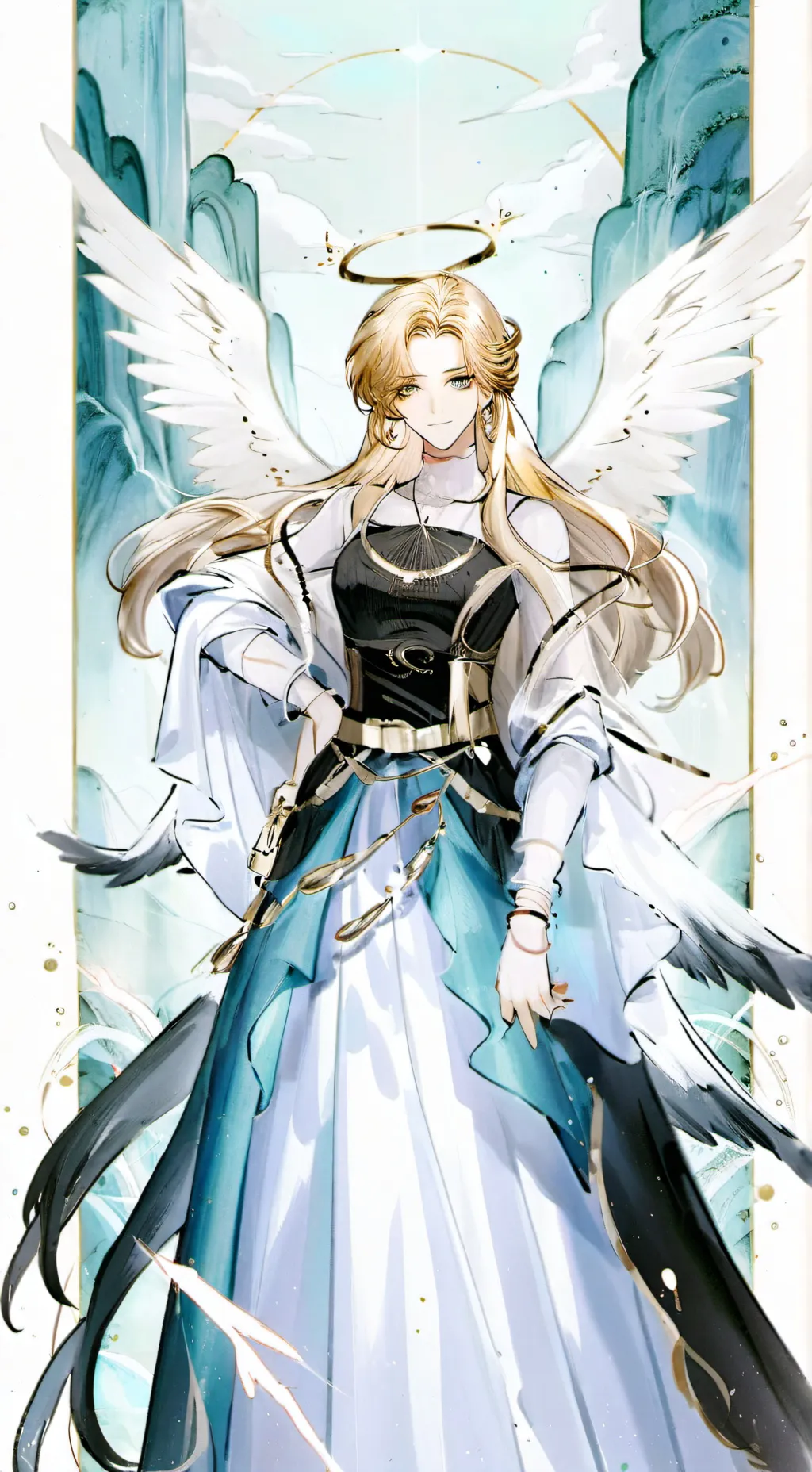 ai character: Angelina background