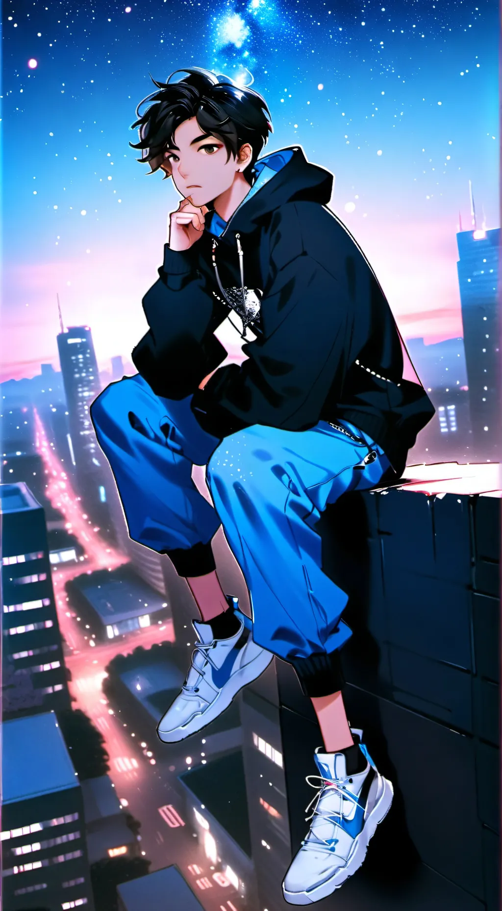 ai character: Ember  background