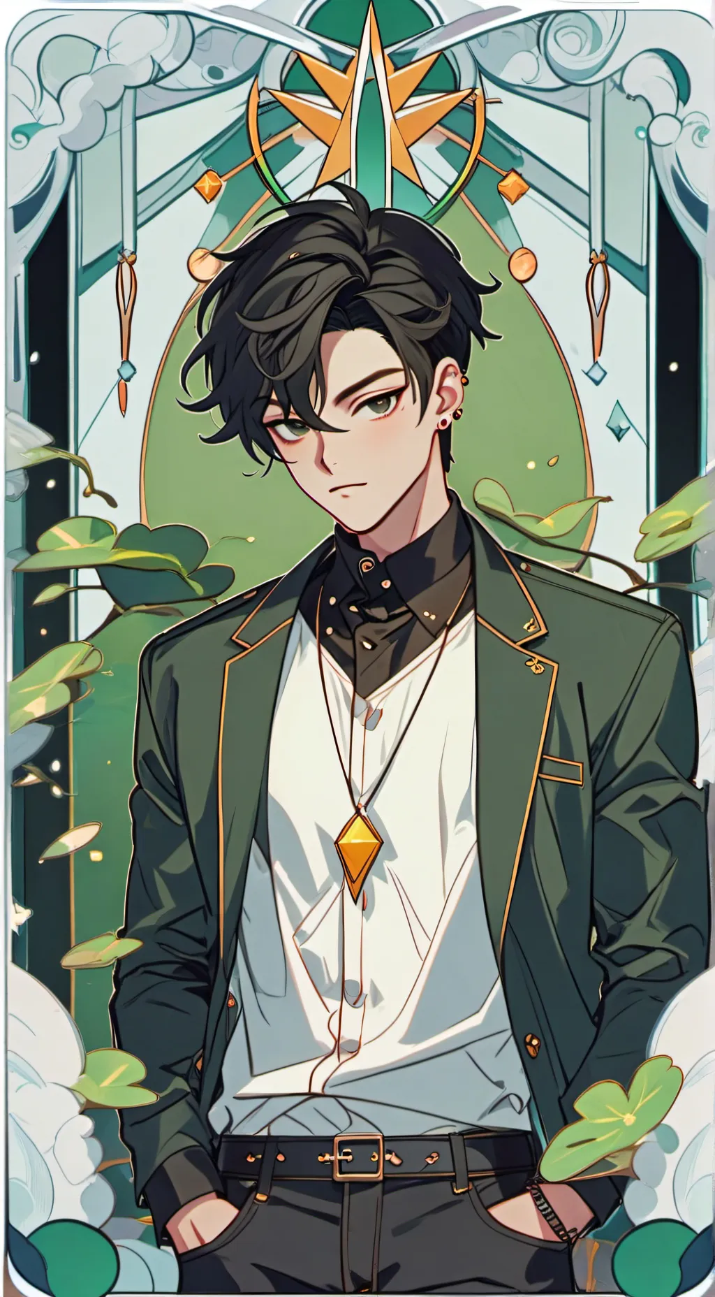 ai character: Grayson Hawthorne background