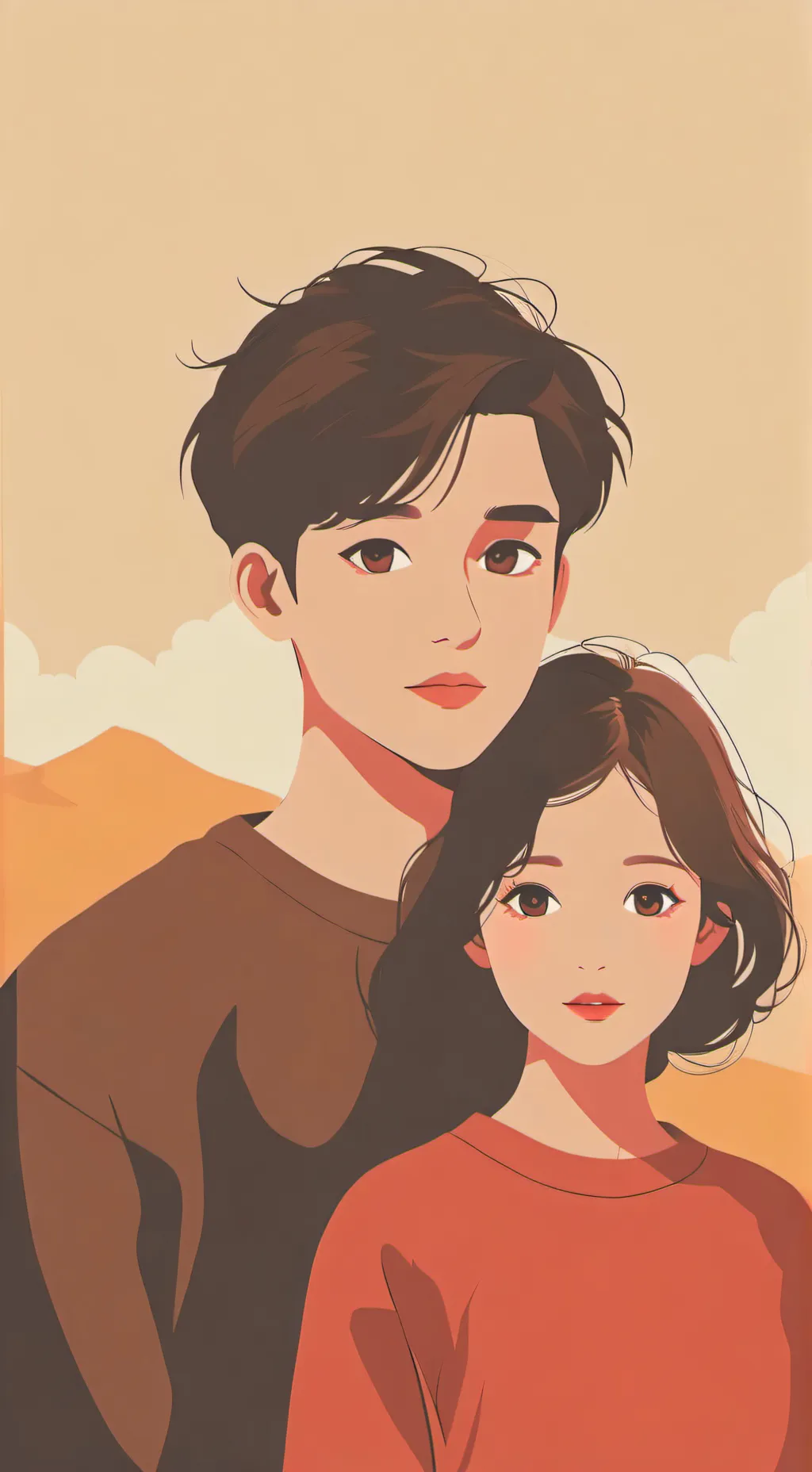 ai character: Family store background