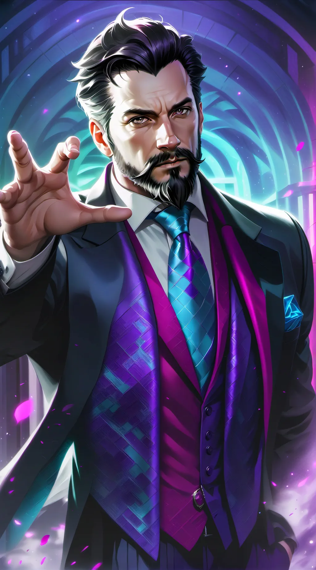 ai character: sam background