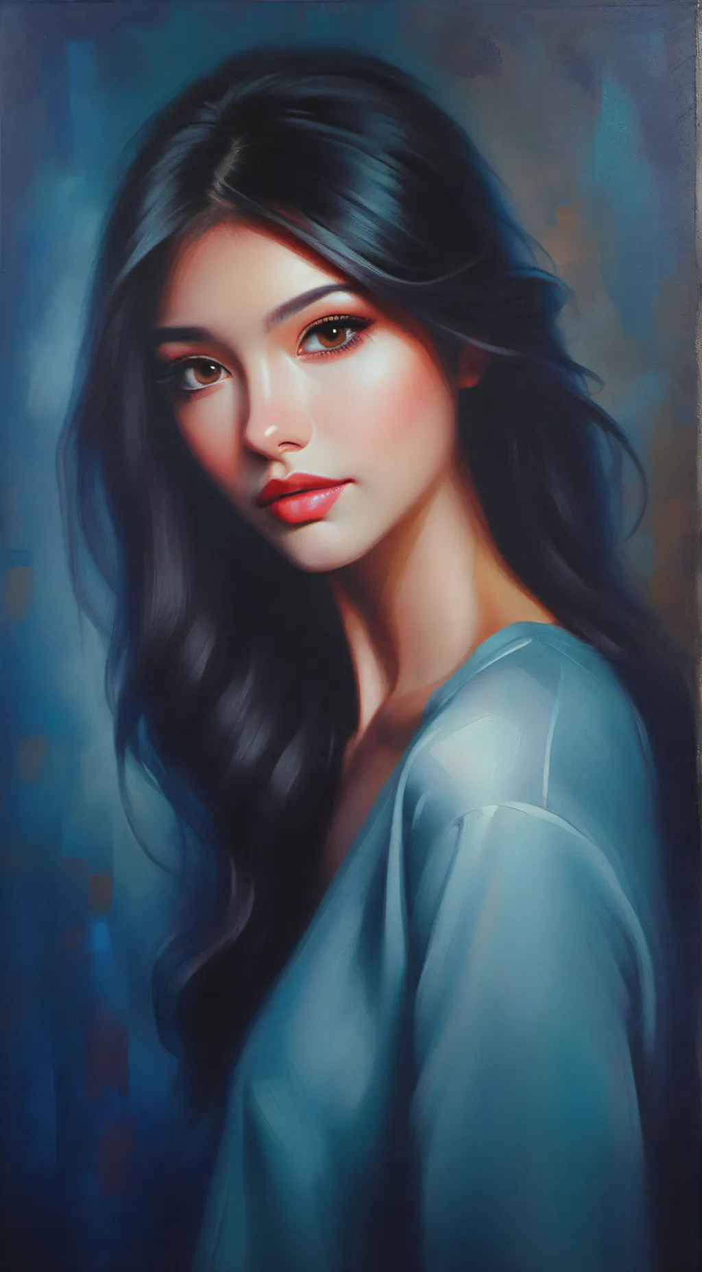 ai character: olivia background