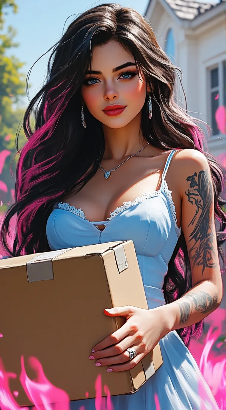 ai character: A New Life  background