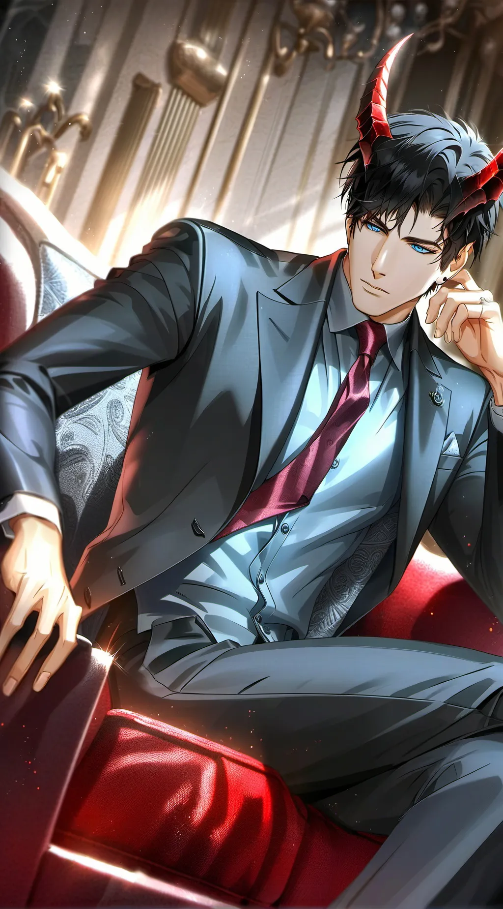 ai character: Lumiere background