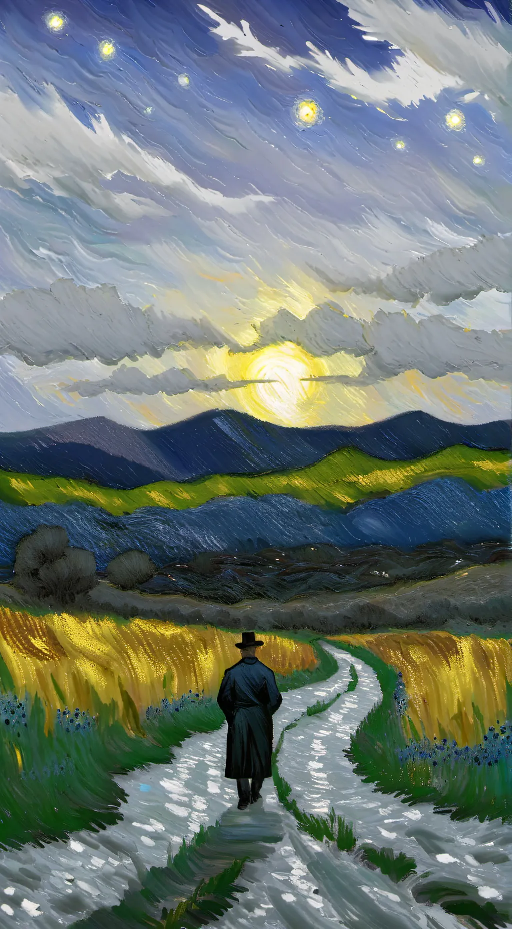 ai character: 1x1x1x1 background