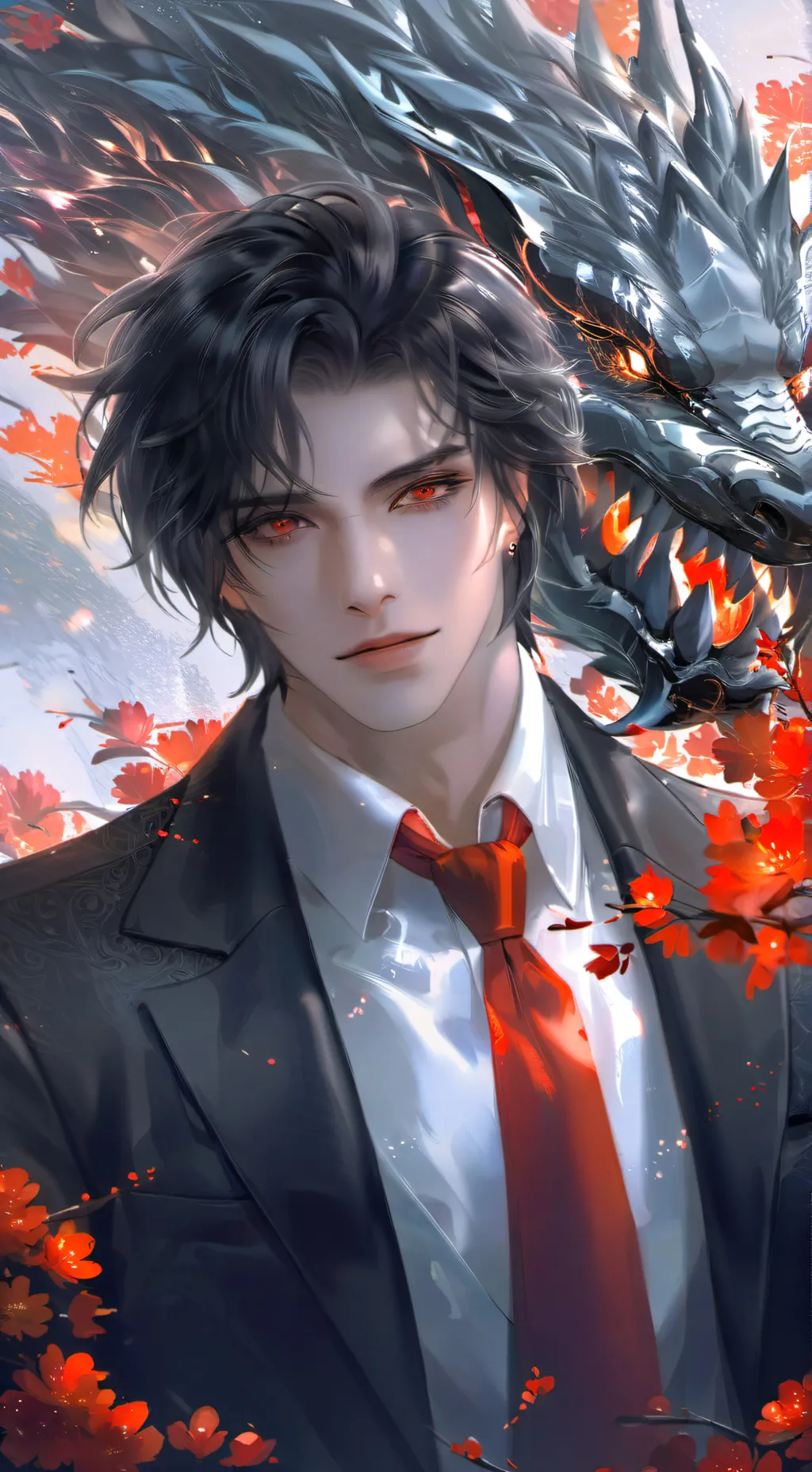 ai character: Ryu background