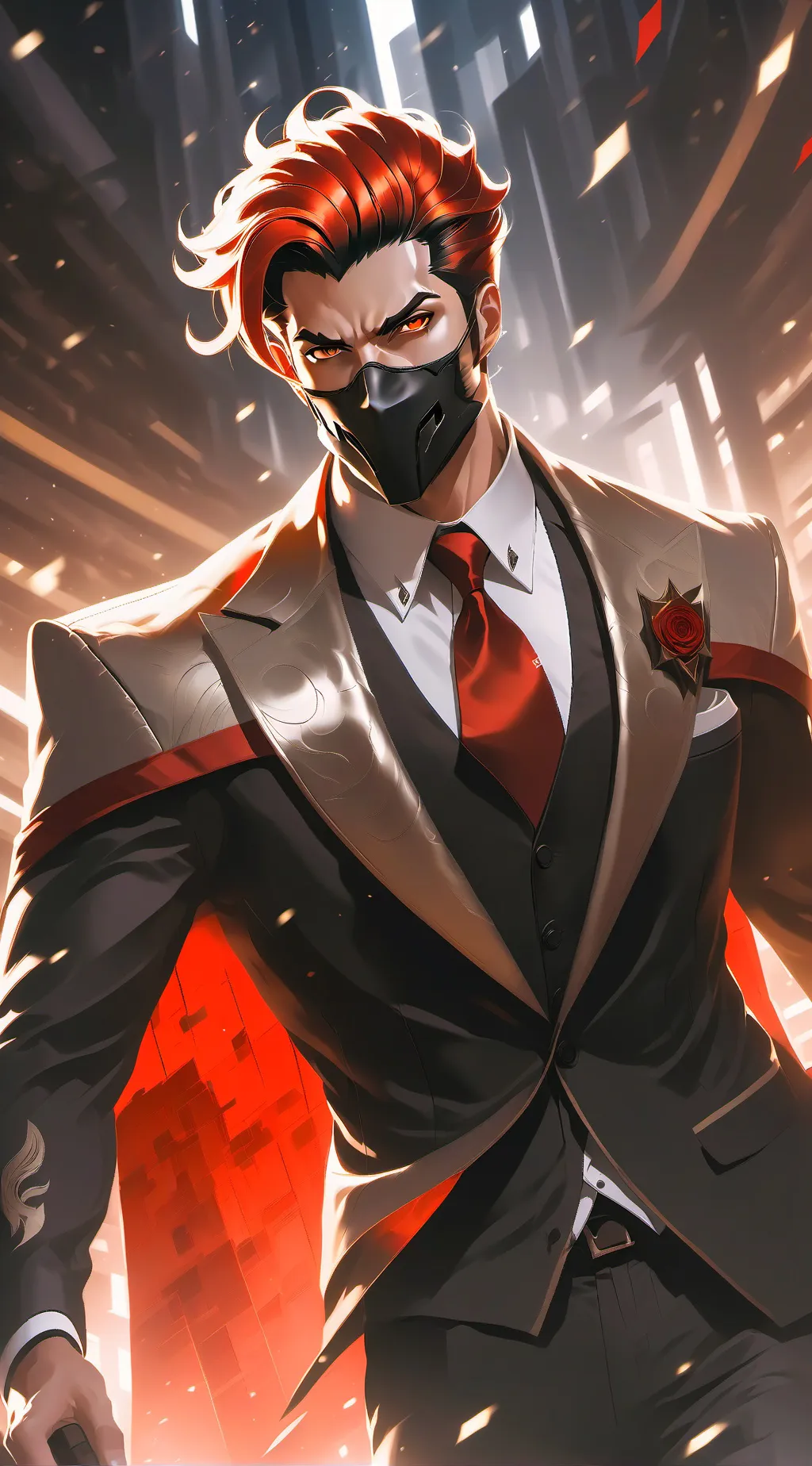 ai character: Victor  background