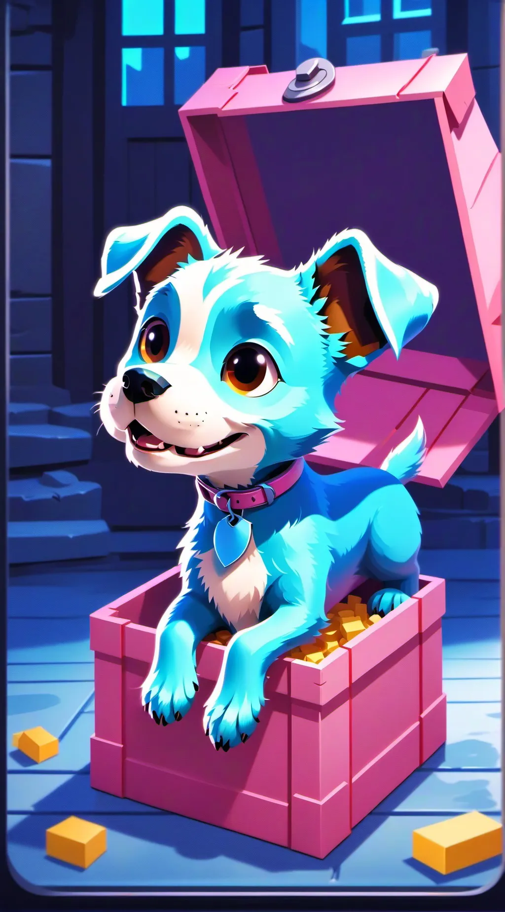 ai character: sprunki... que? background