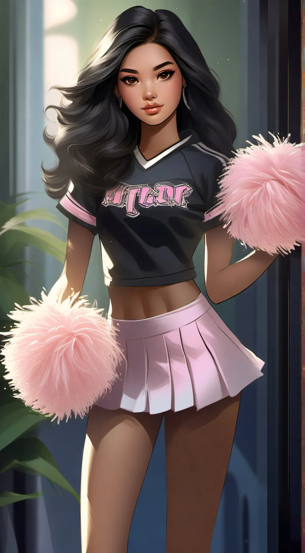 ai character: Alessandra background