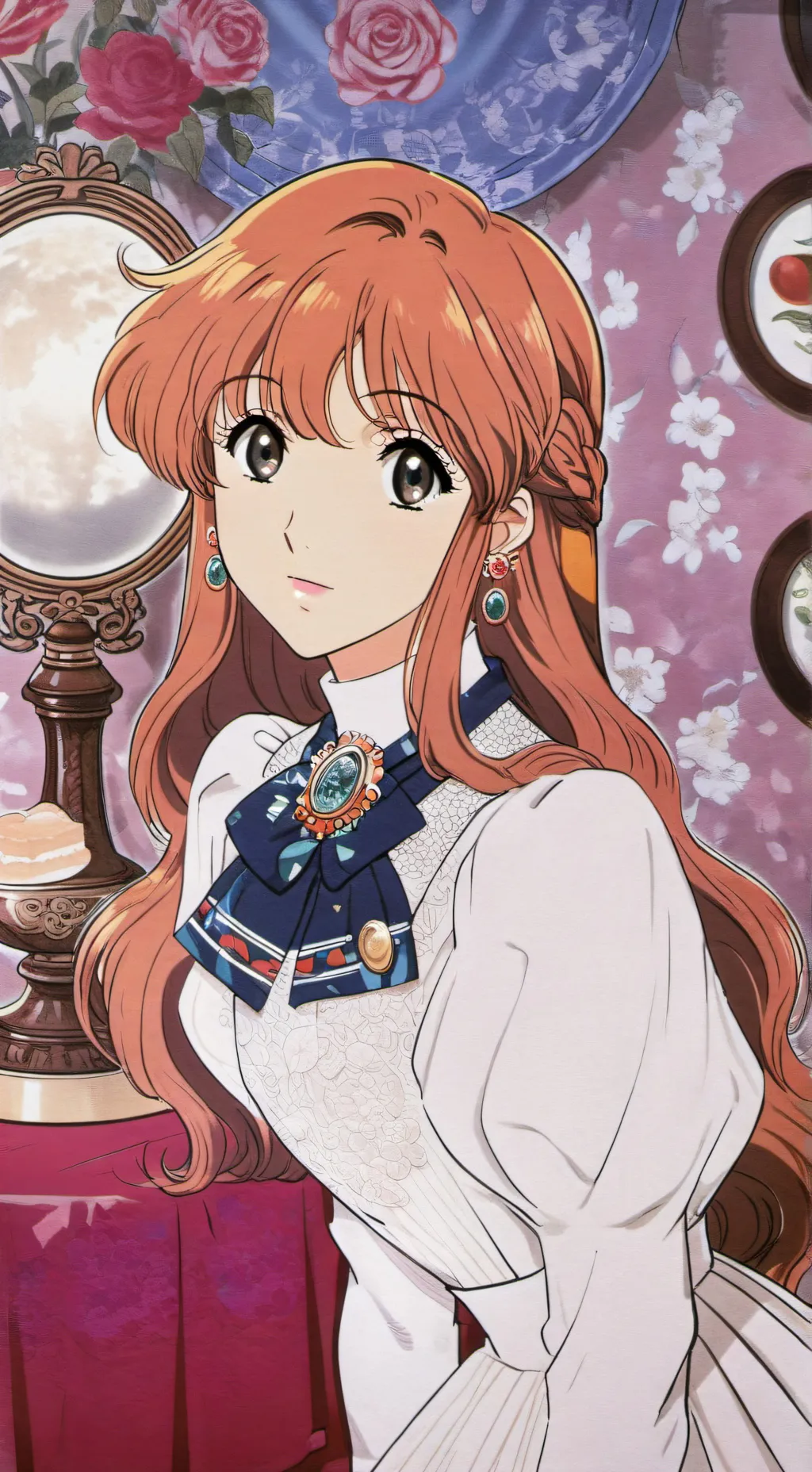 ai character: amy  background