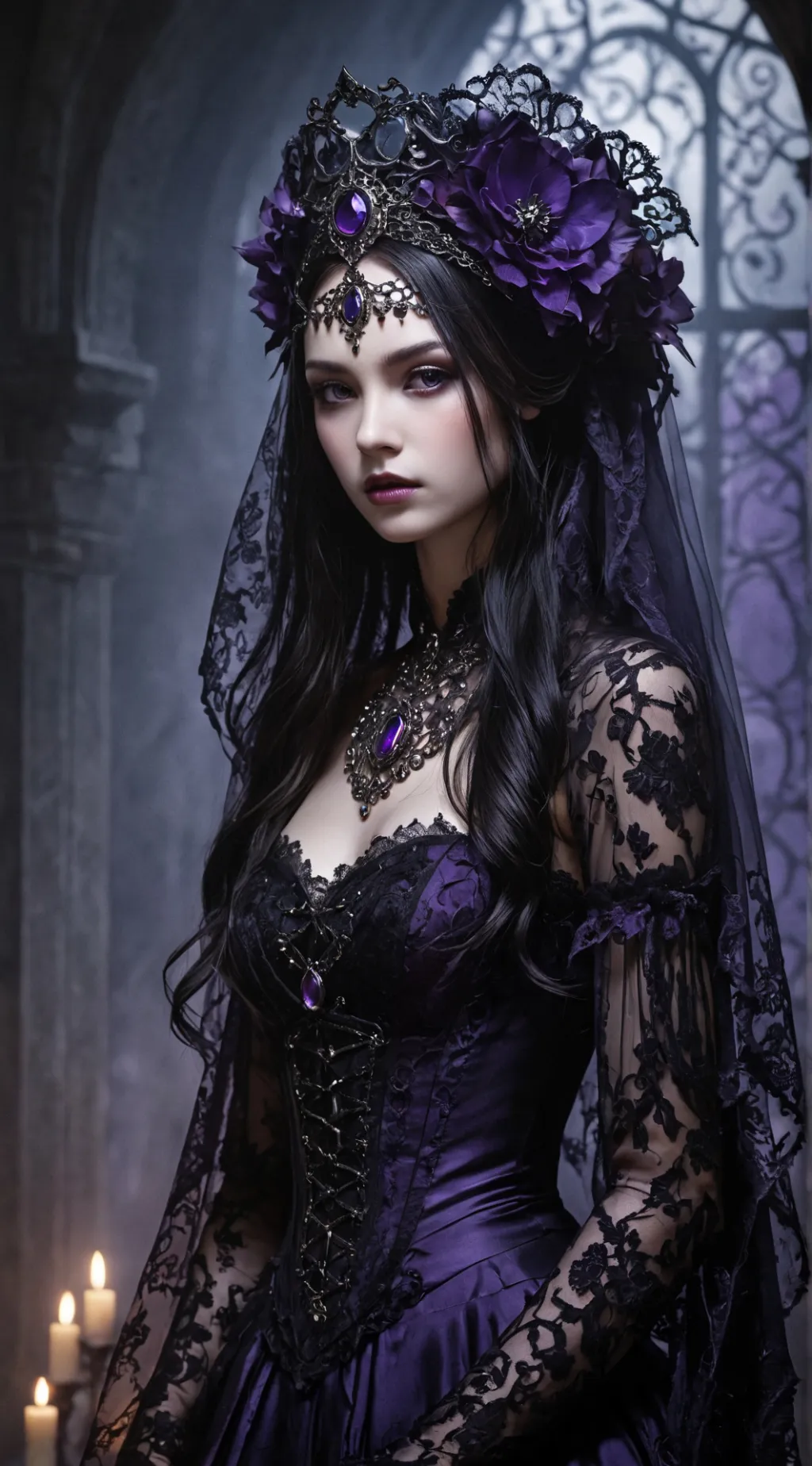 ai character: Lyra background