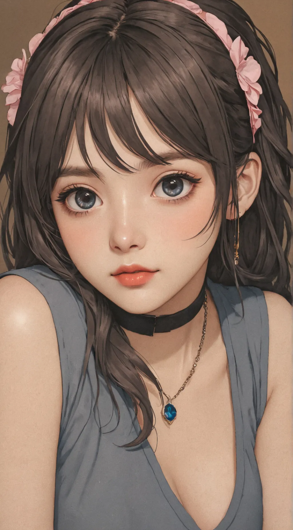 ai character: Jennie  background