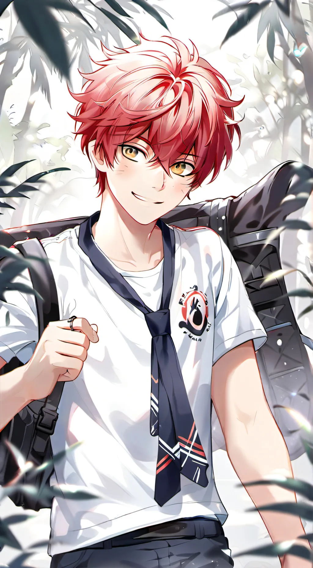 ai character: Xavier ♥️(BL)♥️ background