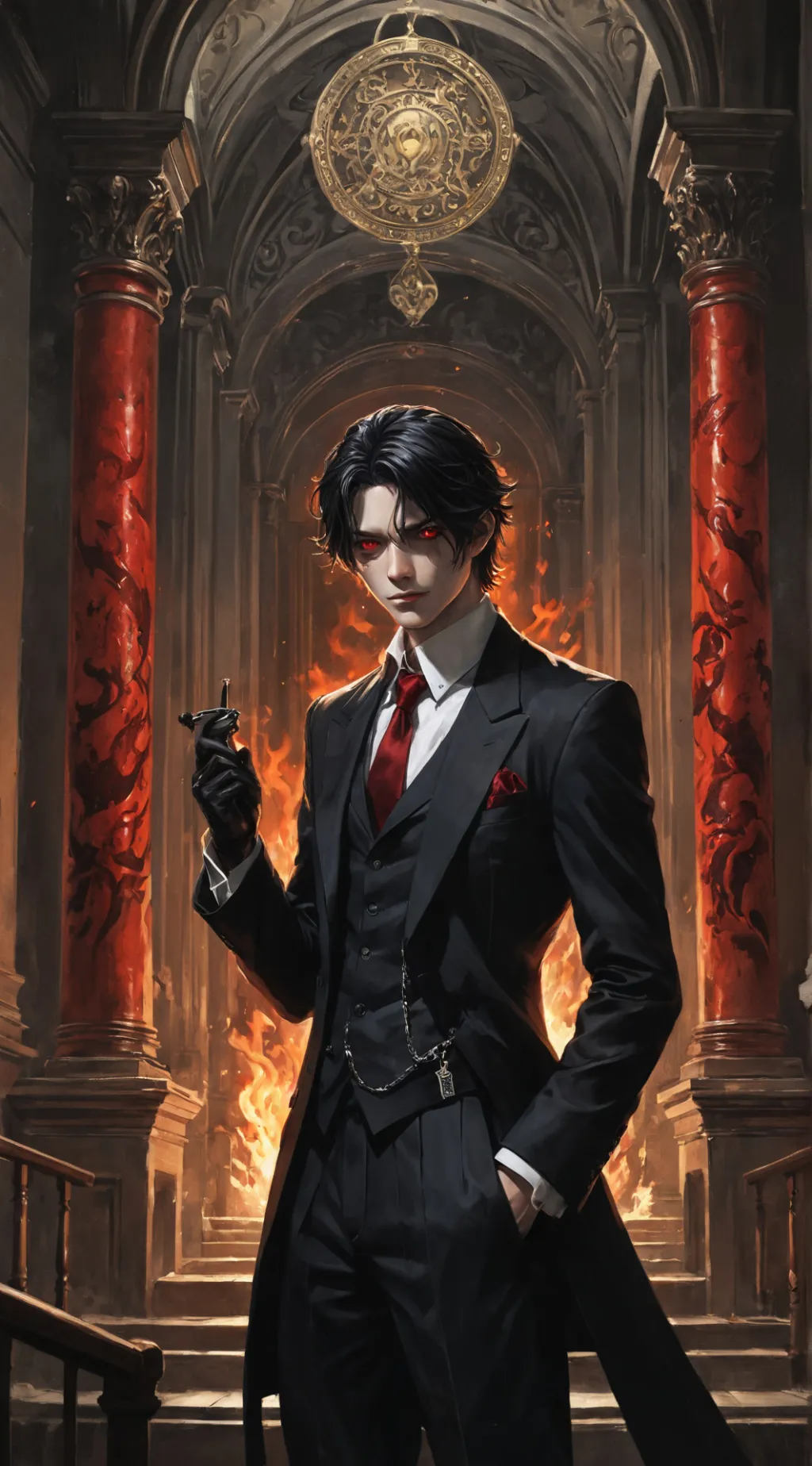 ai character: Lucien background