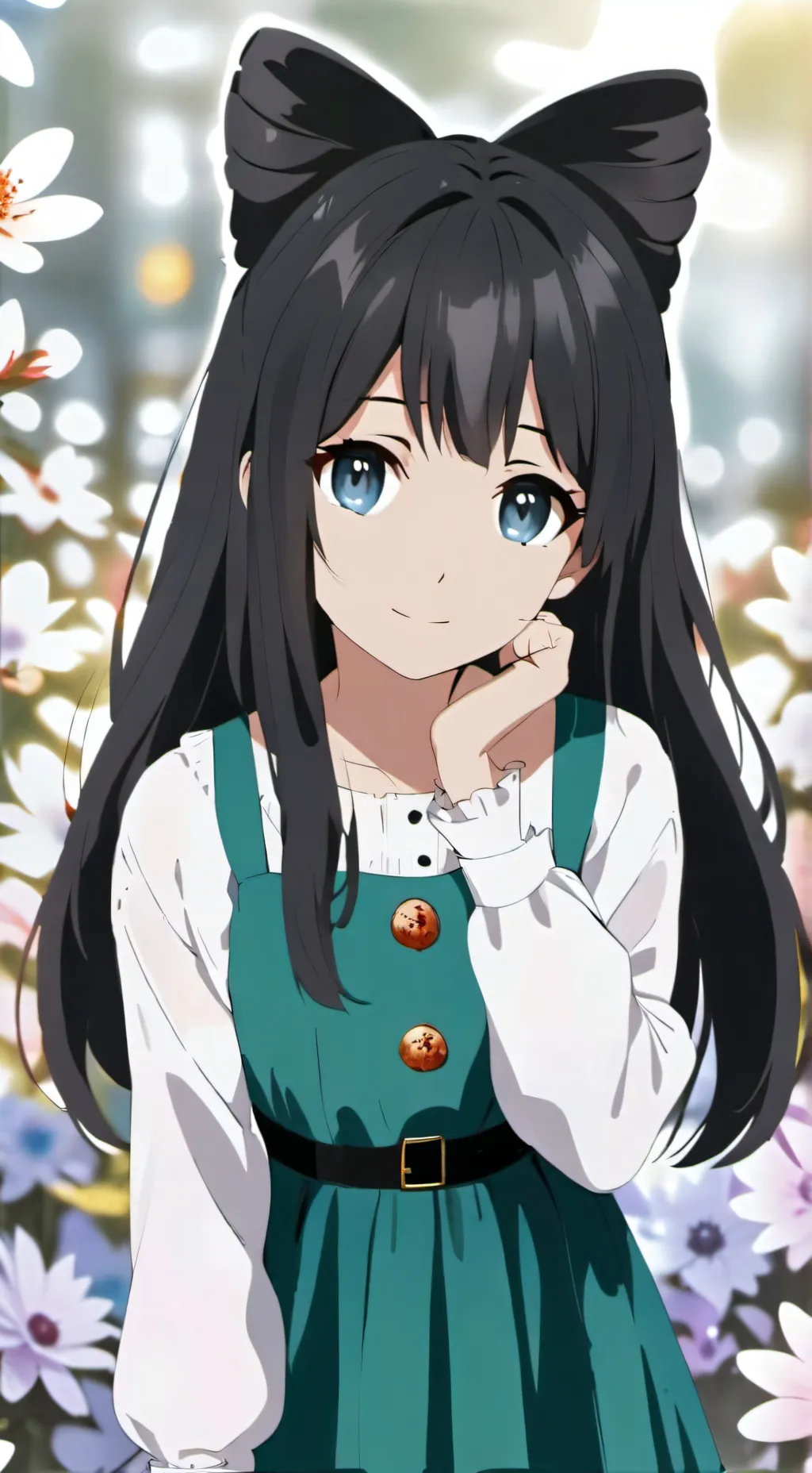 ai character: fille malicieuse background